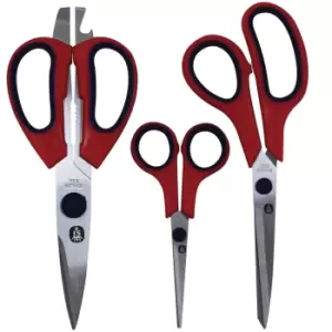 image of Spear and Jackson Razorsharp 3 Piece Scissors Set