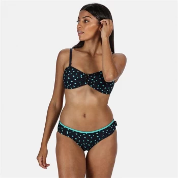 Image of Regatta Aceana Bikini Brief - Navy Dot