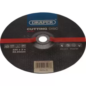 Image of Draper DPC Depressed Centre Metal Cutting Disc 230mm 2mm 22mm