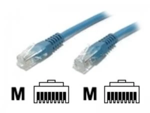 image of StarTech.com Molded Cat 5e UTP Patch Cable - Blue - 75ft