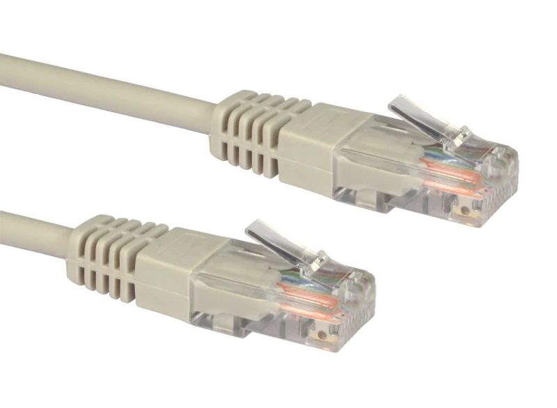 Image of Cables Direct URT-608 networking cable Grey 8m Cat5e U/UTP (UTP)
