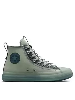 image of Converse Chuck Taylor All Star CX Explore Utility Tones Canvas Hi-Top Trainers - Green, Size 6, Men