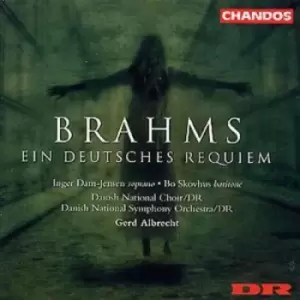Image of Johannes Brahms - Ein Deutsches Requiem (Dam-jensen, Skovhus, Albrecht, Dnso) CD Album - Used
