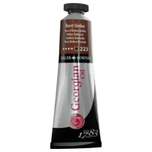 Image of Daler-Rowney 111014223 Georgian Oil 38ml Burnt Umber