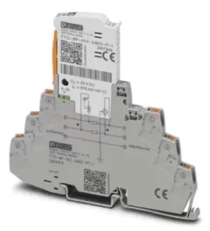 image of Phoenix Contact 2906815 Mains Surge Protector30Vdc, Din Rail