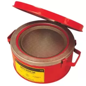 image of Justrite 2 litre Bench Cans for flammable liquids