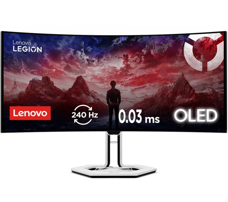 Image of Lenovo Legion Pro 34WD-10 Quad HD 34" OLED Gaming Monitor - Raven Black, White 198153746293