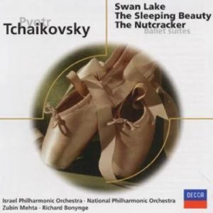 image of Tchaikovsky Swan Lake / Sleeping Beauty / Nutcracker by Pyotr Il'yich Tchaikovsky CD Album