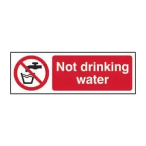 Image of Not Drinking Water - Sav (300 x 100mm)