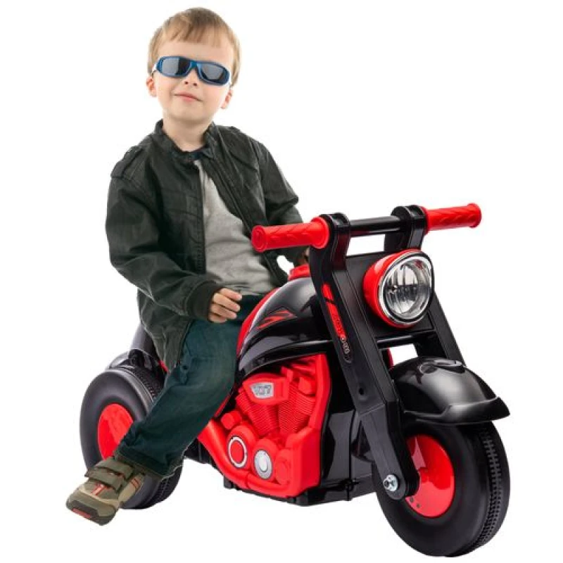 Image of AIYAPLAY Cream White Ride On Car Foot To Floor Kids Car w/ Music - Bubble - Black TJ Hughes 5061025053179