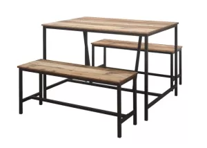 Image of Urban Dining Table and Bench