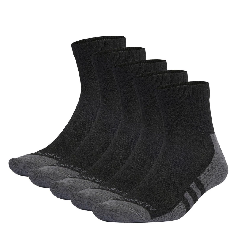 Image of adidas Aeroready Ankle 6 Pack Socks Womens - Black 4 -8