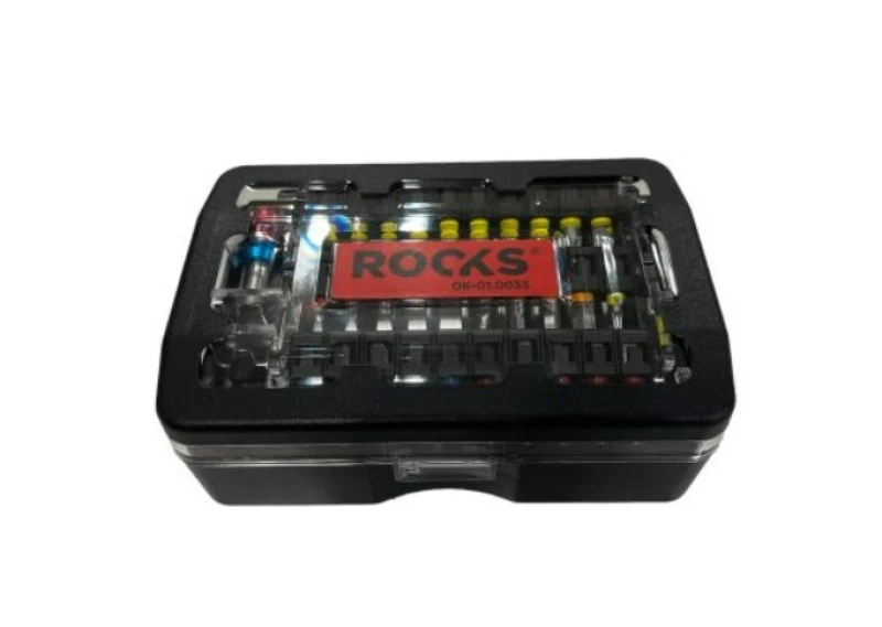 Image of ROOKS OK-01.0053 Screwdriver Bit Set Plastic Cassette Screwdriver Bit Set (6625)