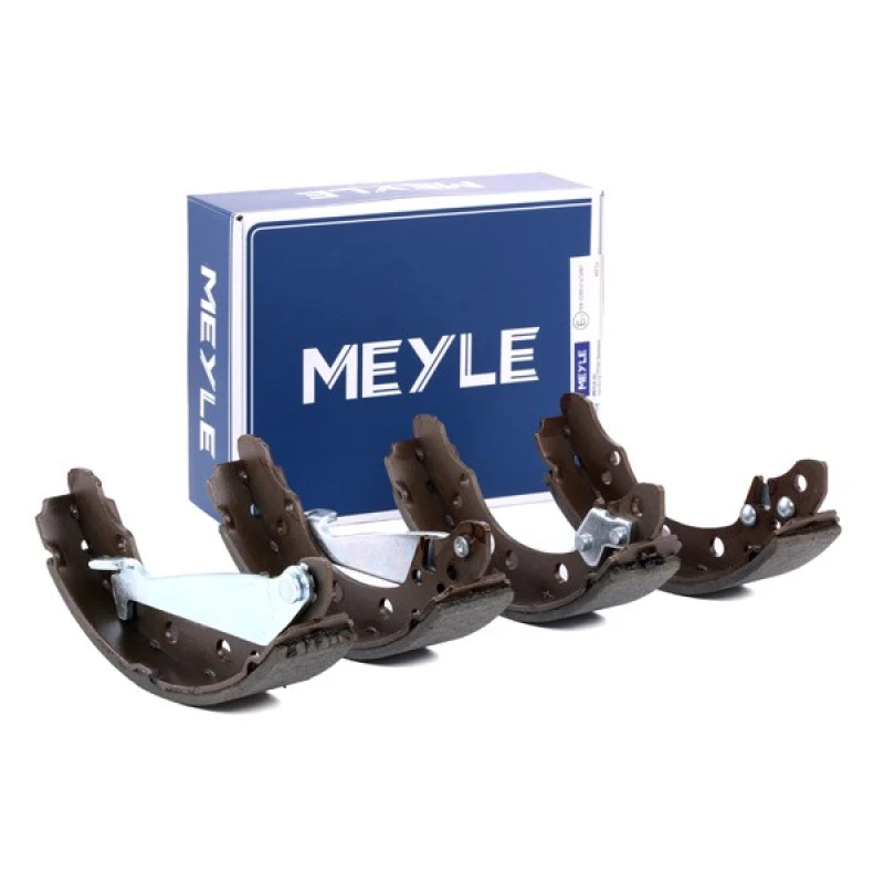Image of MEYLE 114 042 0601 Brake Shoes Original Quality, Rear Axle, Ø: 200mm, with lever Brake Shoe Set (70)