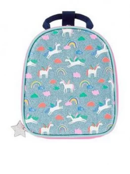 image of Accessorize Girls Unicorn Printed Lunch Bag - Multi