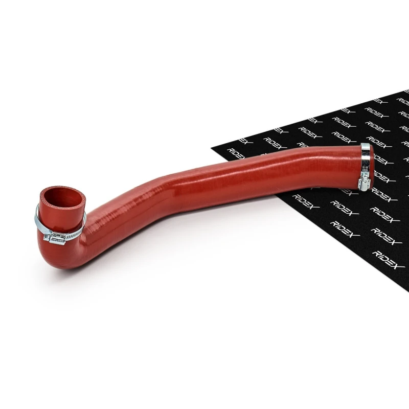 Image of RIDEX 3314C0875 Turbocharger Hose with clamps Charger Intake Hose (3314)