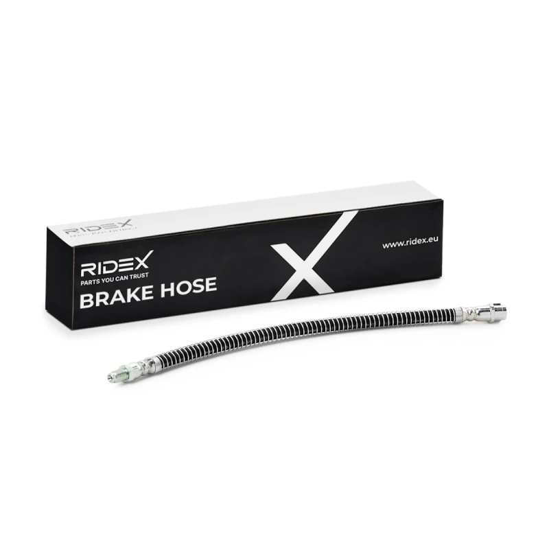 Image of RIDEX 83B1480 Brake Hose Rear Axle Brake Hose (83)