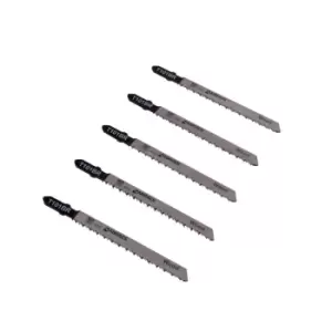 image of Abacus T101BR Jigsaw Blades for Wood (5 Pack)