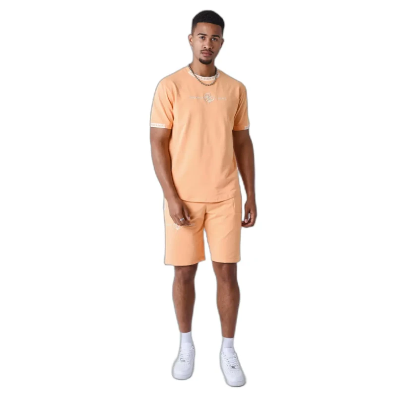 Image of Project X Paris T-Shirt with contrasting logo band Project X Paris Orange Male XS