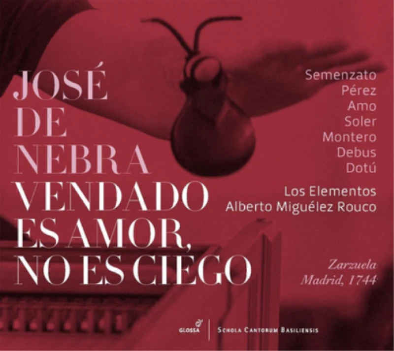 Image of Jose de Nebra - Jose De Nebra: Vendado Es Amor, No Es Ciego CD Album - Used