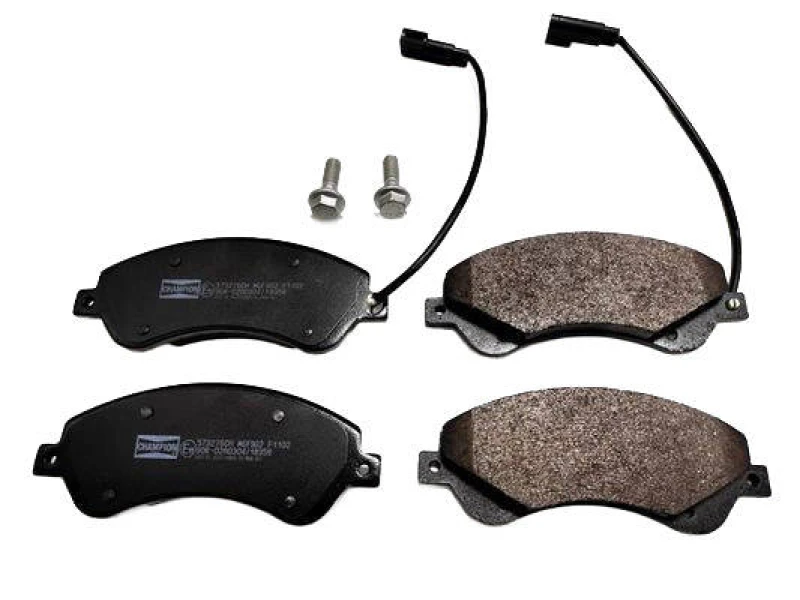 Image of CHAMPION 573276CH Brake pad set incl. wear warning contact Brake Pad Set,disc brake (402)