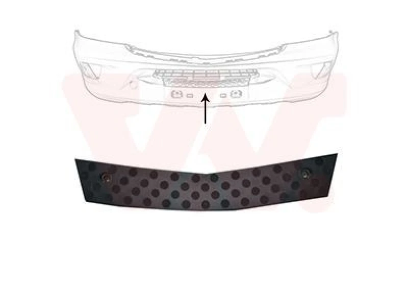 Image of VAN WEZEL Foot Board VAN WEZEL 3083490