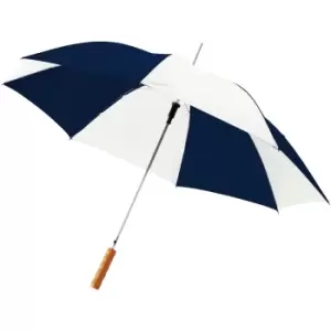Image of Bullet 23" Lisa Automatic Umbrella (83 x 102 cm) (Navy/White)