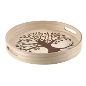 image of 35cm Tree of Life Engraved Tray