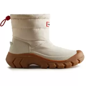 Image of Hunter Womens Intrepid Short Fleece Lines Snow Boots UK Size 3 (EU 36)
