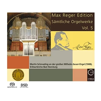 image of Martin Schmeding - Max Reger Edition: S&auml;mtliche Orgelwerke CD