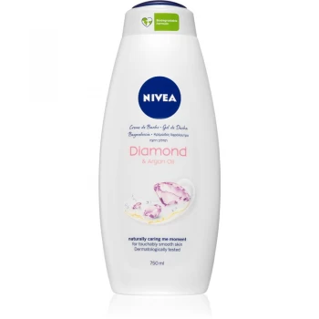 Image of Nivea Diamond & Argan Oil Creamy Shower Gel Maxi 750ml