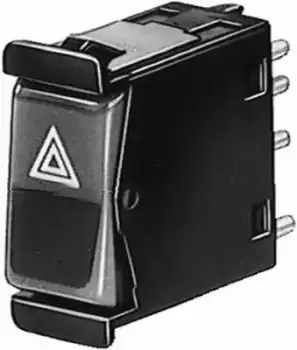 image of Hazard Light Switch 6HH003631-021 12v by Hella