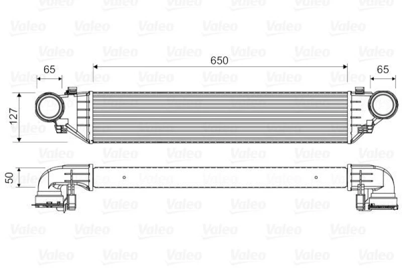 Image of Intercooler VALEO 817760