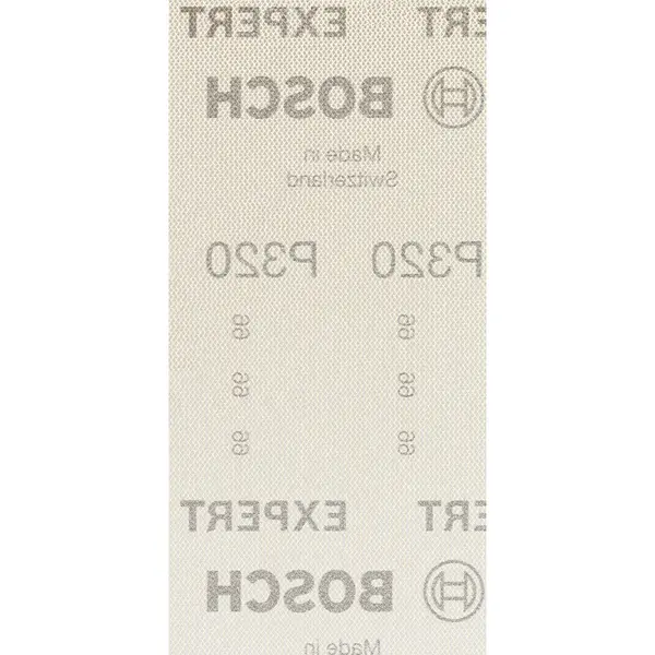 Image of Bosch EXPERT M480 Mesh Orbital Sanding Sheets 93 x 186mm 320G (50 Pack)