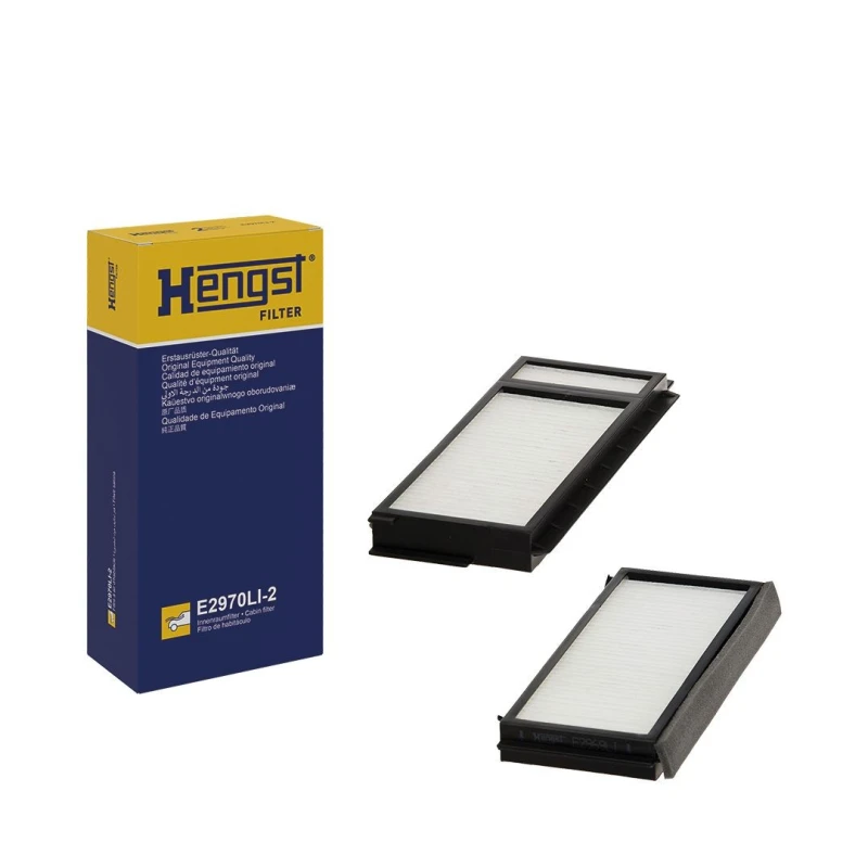 Image of HENGST FILTER E2970LI-2 Pollen filter Filter,interior air (424)