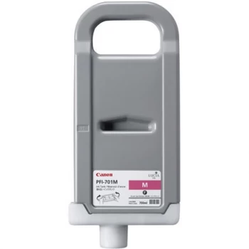 Image of Canon PFI701M Magenta Ink Cartridge
