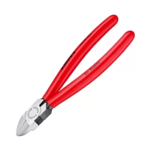 image of Knipex 72 01 140 Diagonal Cutters For Plastics 140mm