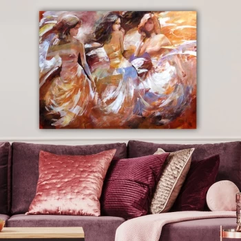 Image of 406195897_70100 Multicolor Decorative Canvas Painting