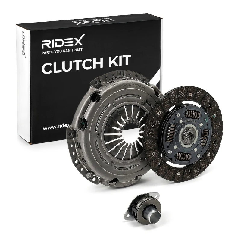 Image of RIDEX 479C5090 Clutch with clutch pressure plate, without guide sleeve Clutch Kit (479)