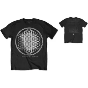 Image of Bring Me The Horizon - Sempiternal Tour Unisex Large T-Shirt - Black
