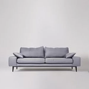 Image of Swoon Tulum Smart Wool 3 Seater Sofa - 3 Seater - Anthracite
