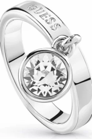 image of Guess Jewellery Hoops I Did It Again Ring Size L.5 JEWEL UBR84022-52