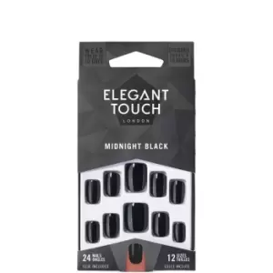 image of Elegant Touch False Nails - Midnight Black