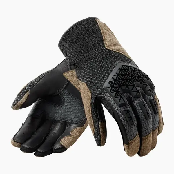 image of REV'IT! Gloves Offtrack 2 Black Brown Size 2XL