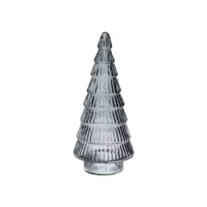 Image of Ivyline Juniper Blue Glass Tree H41cm W18cm