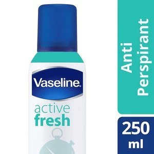 image of Vaseline Active Fresh Aerosol Deodorant 250ml