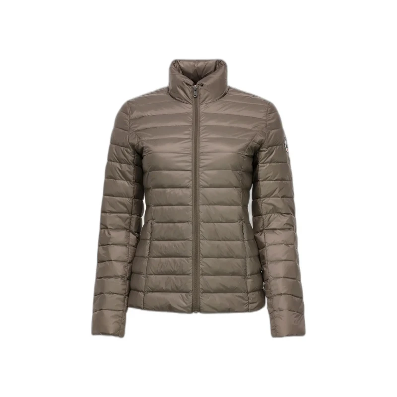 Image of JOTT Cha Padded Jacket with High Neck and Zip Fastening taupe Women XS;XL;L;M;S