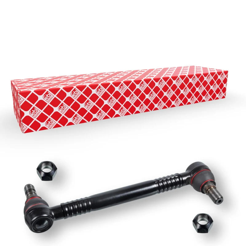 Image of FEBI BILSTEIN 106188 Anti-roll bar link ProKit Rear Axle, with nuts, with nut Link Stabiliser (3229)