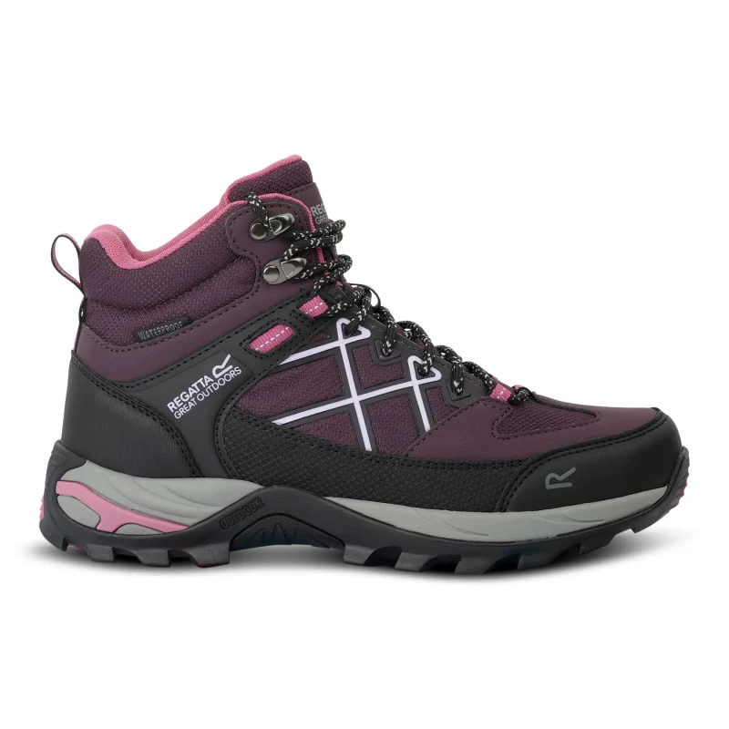 Image of Womens hiking shoes Regatta Samaris III Violet Female 37