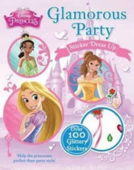 Image of Disney Glamorous Sticker Dress up by Parragon Books Book